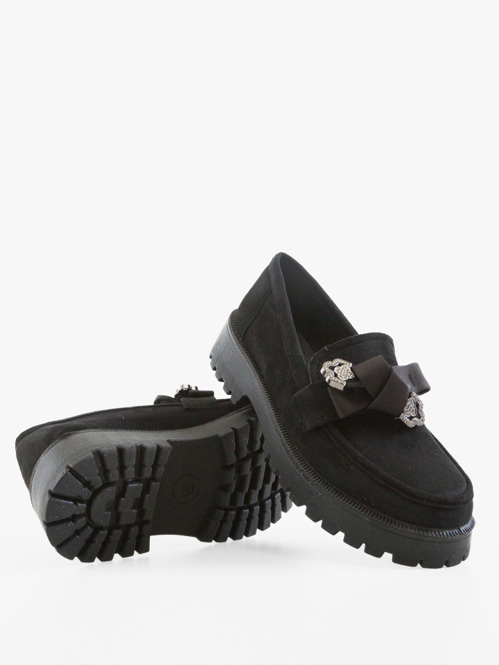 Pantofi casual dama Vrerru Negri 3