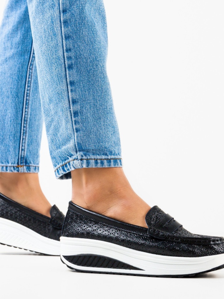 Pantofi Casual Fyrya Negri