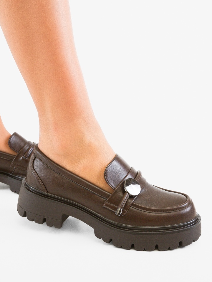 Pantofi Casual Nuritona Maro