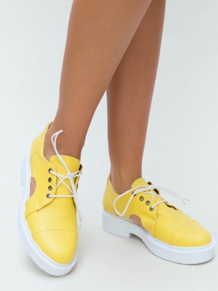 Pantofi Casual Pepi Galbeni