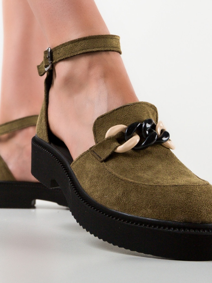 Pantofi Casual Tyner Khaki