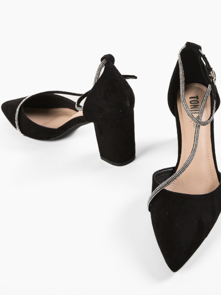 Pantofi cu toc Zayat Negri