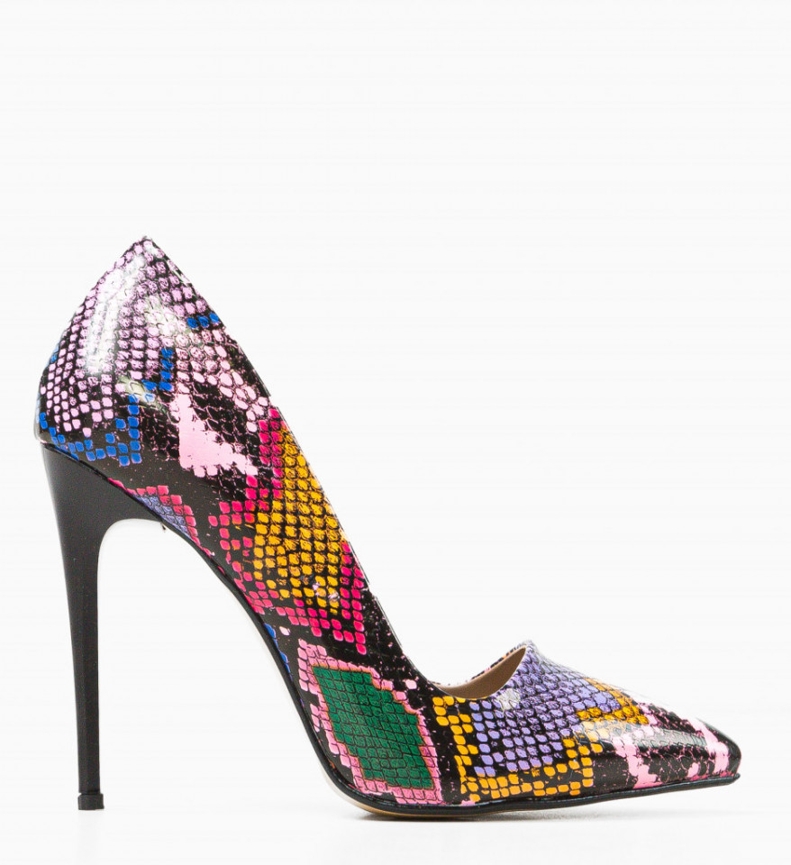 Pantofi dama Sonia Multicolor 3