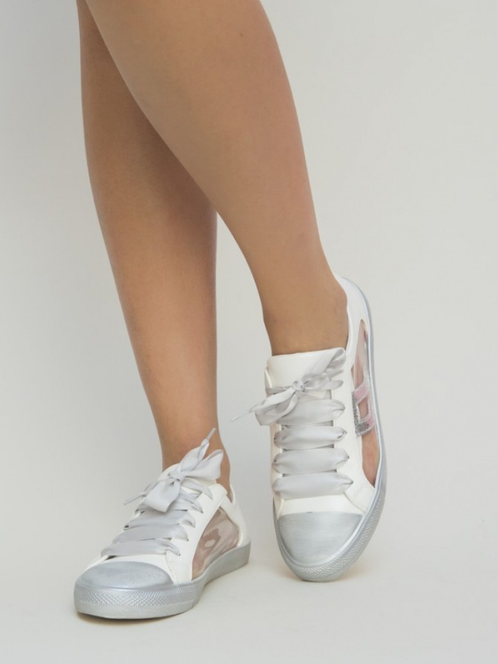 Pantofi Sport Alfa Argintii