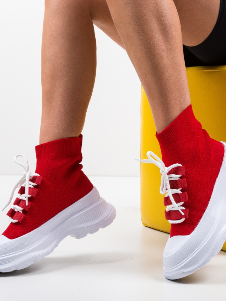Pantofi Sport Solare Rosii