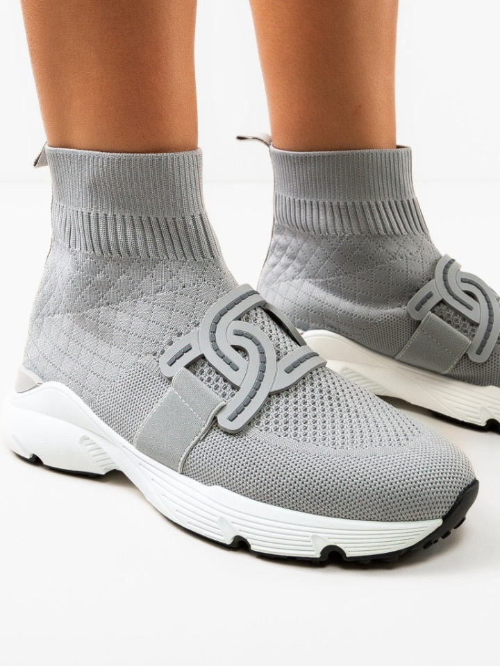 Sneakers dama Elchanan Gri
