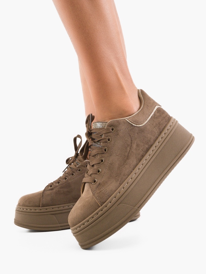 Sneakers dama Fagga Khaki