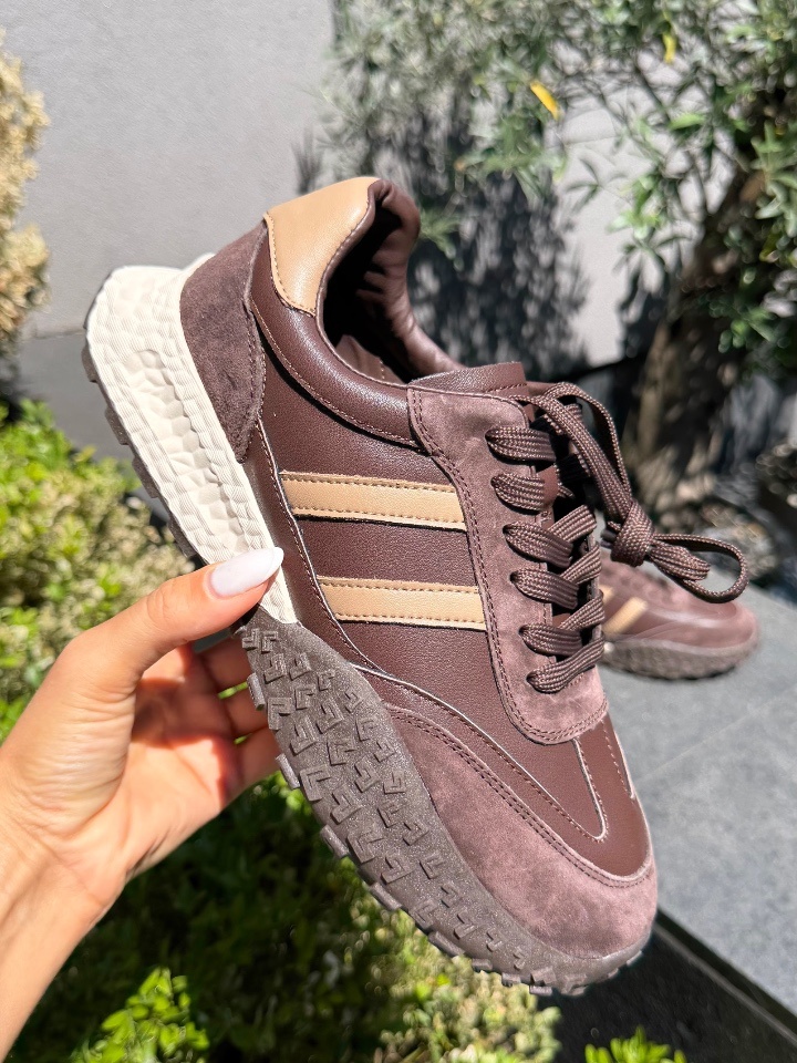 Sneakers dama Forale cu talpa Maro