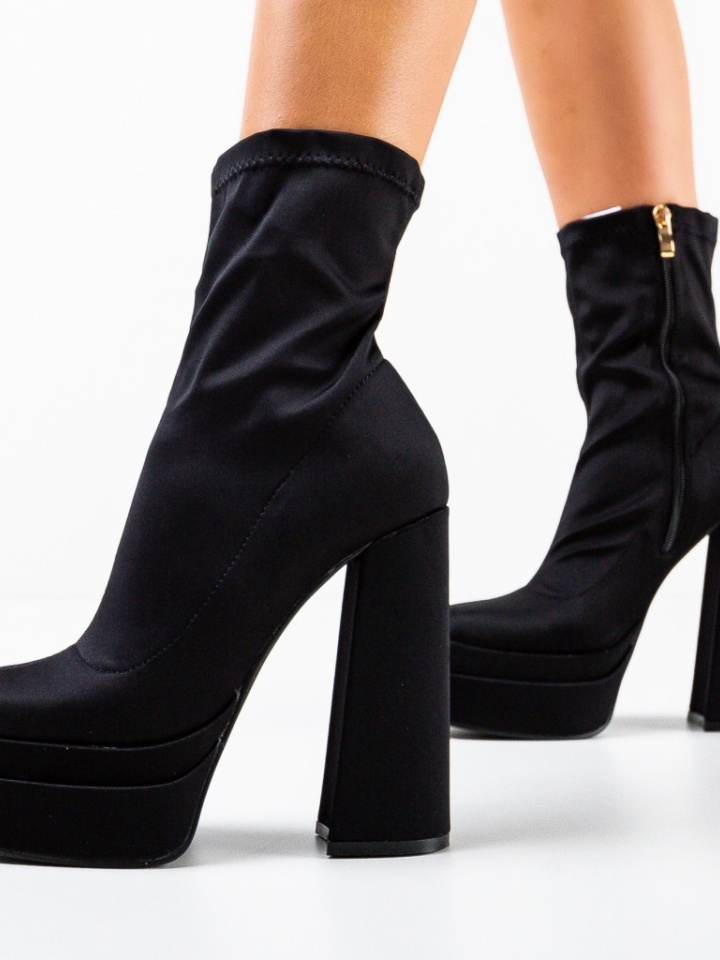 Botine dama Blake Negre