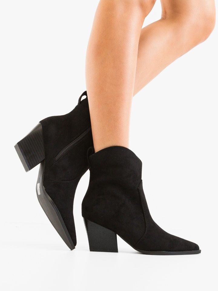 Botine dama Brebly Negre 3