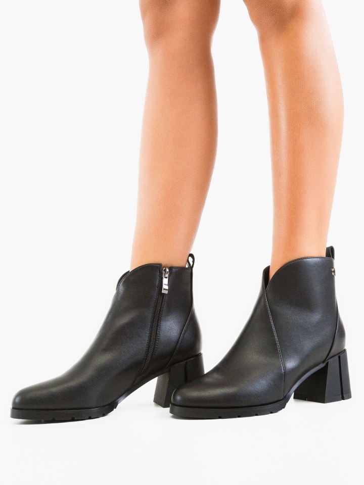 Botine dama Damangov Negre