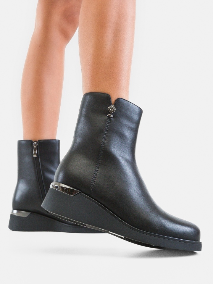 Botine dama Simina Negre 2