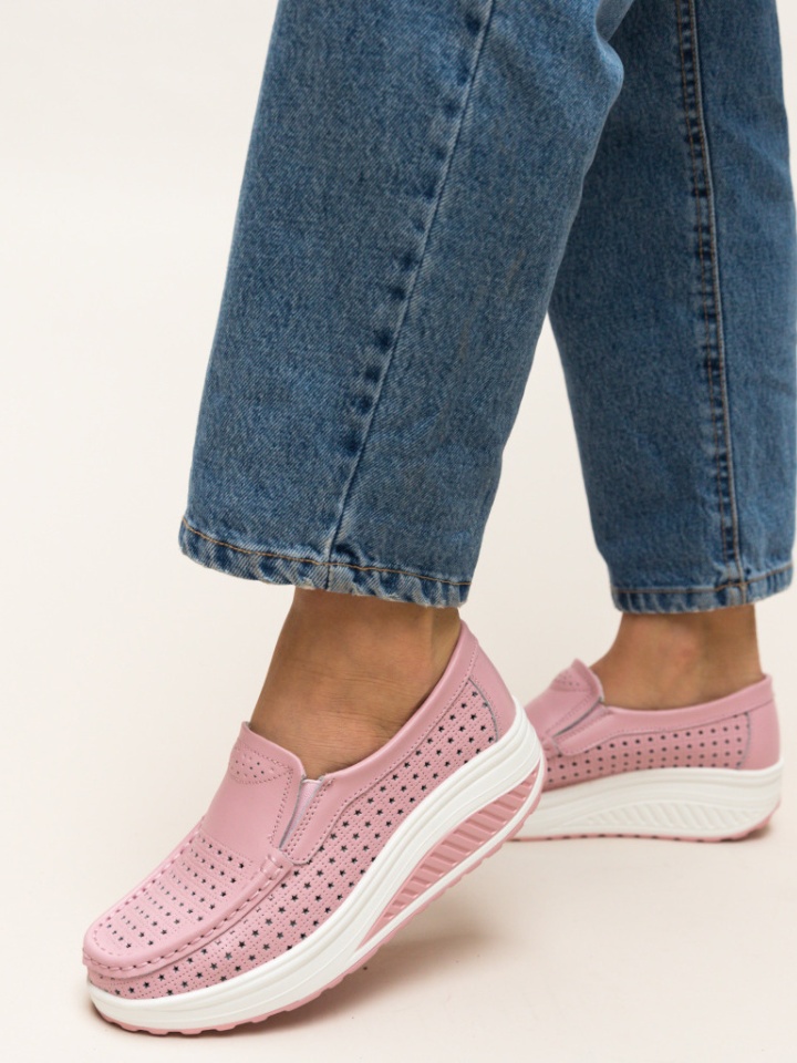 Pantofi Casual Bicaz Roz