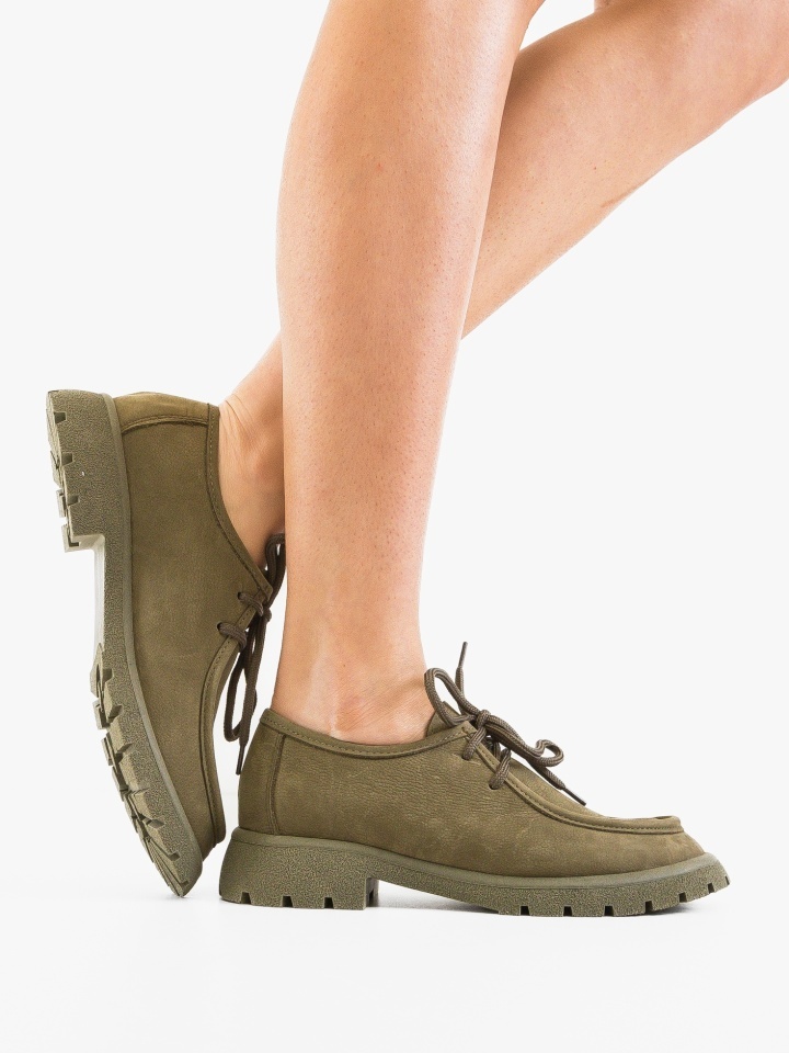 Pantofi casual dama Palome Verzi 2