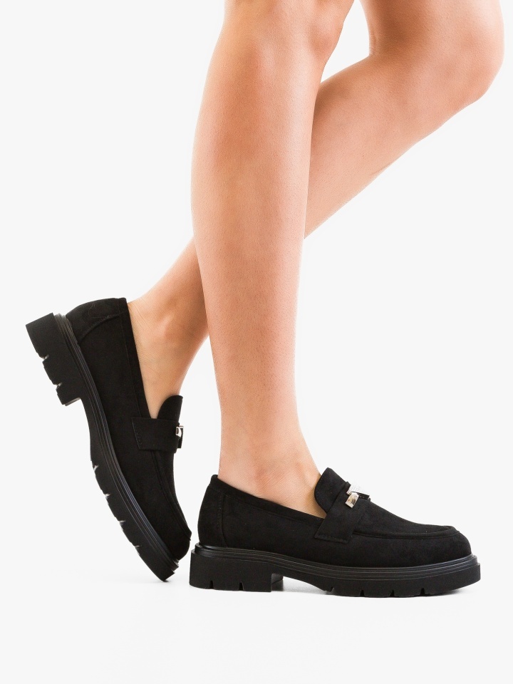 Pantofi casual dama Stende Negri