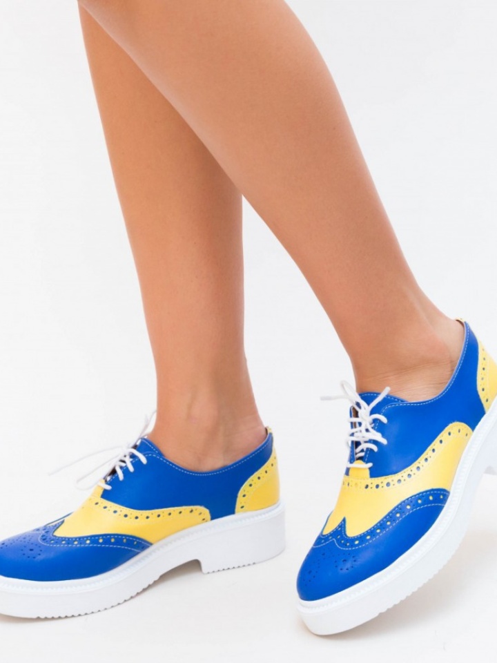 Pantofi Casual Oxi Albastri