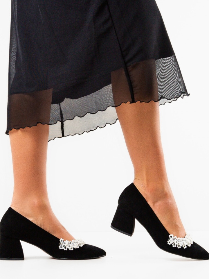 Pantofi dama Perly Negri