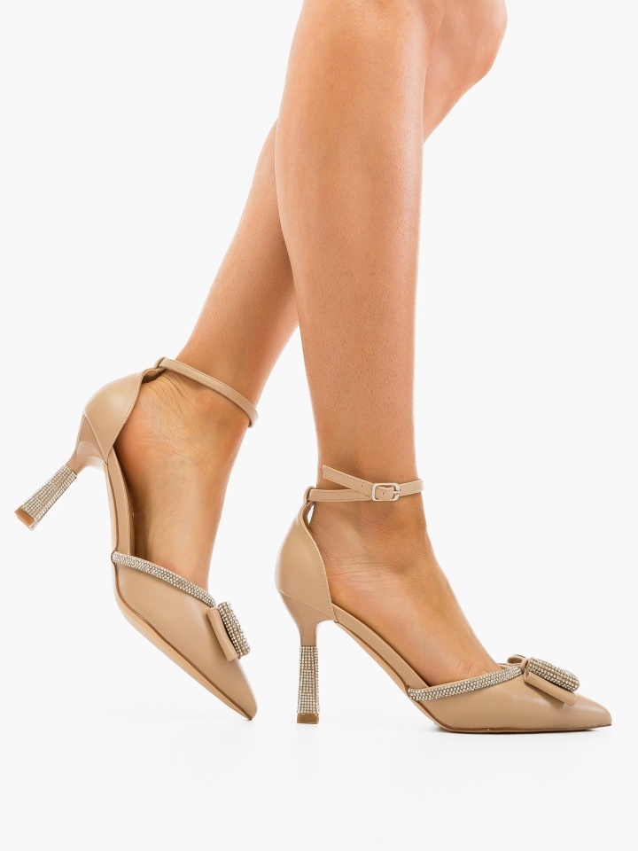 Pantofi stiletto Tauler Bej