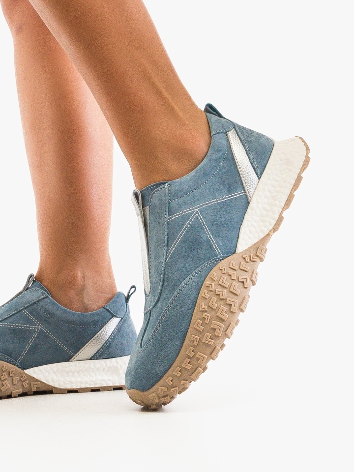 Sneakers dama Florena Albastri