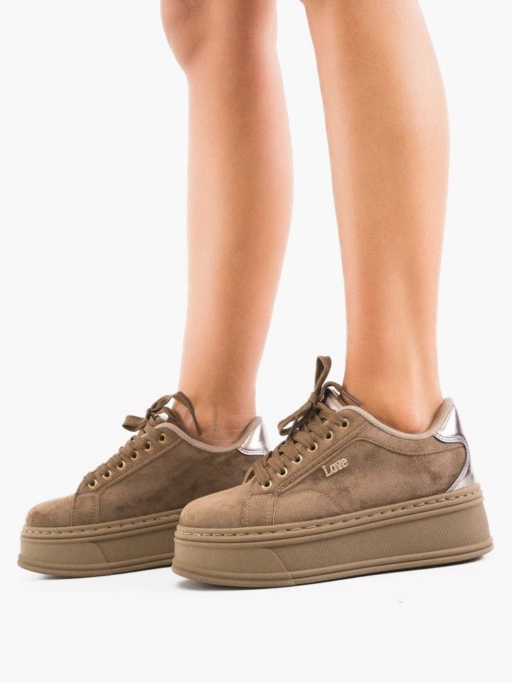 Sneakers dama Rown Khaki
