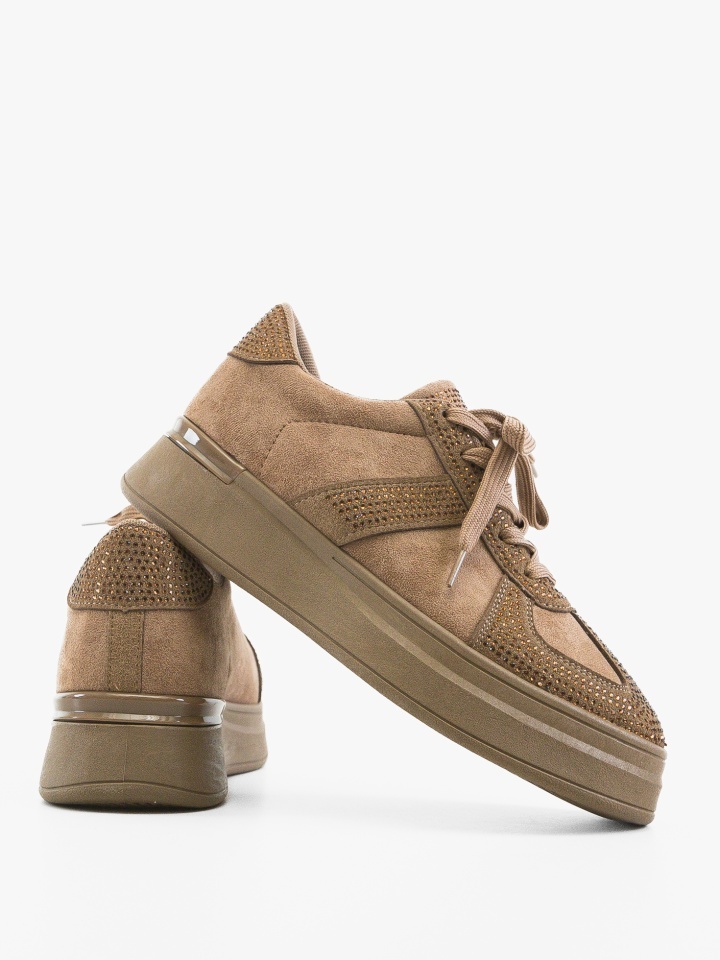 Sneakers dama Solle Khaki