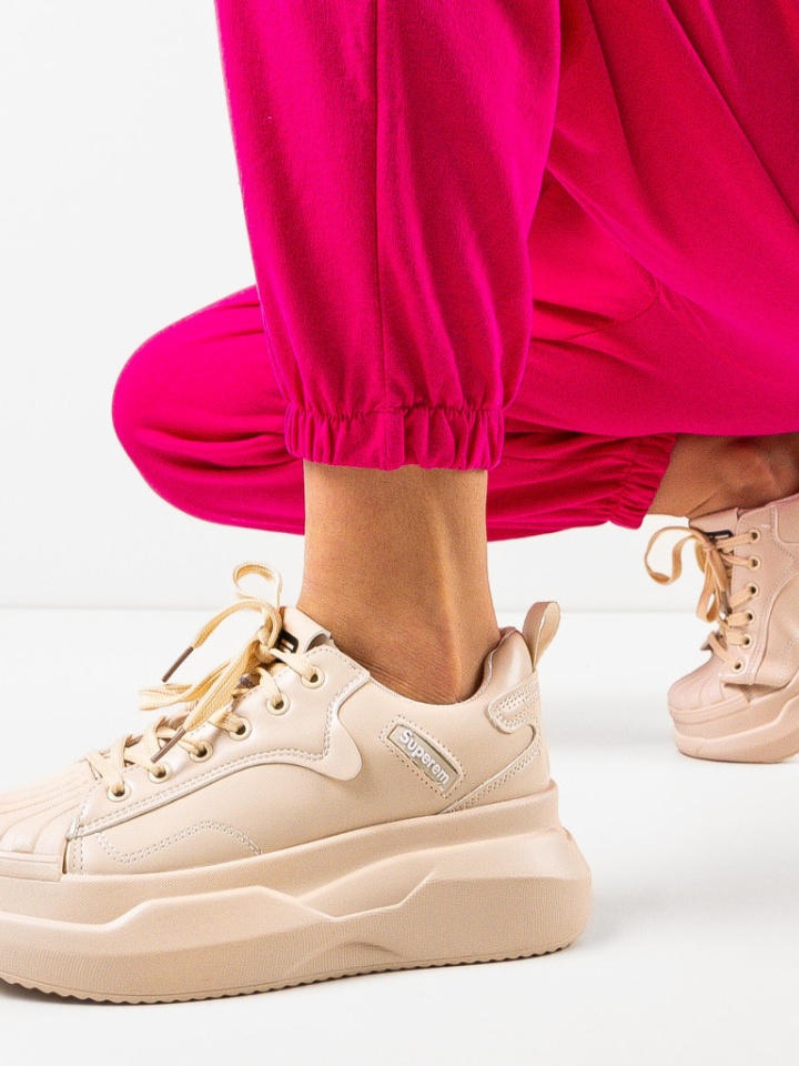 Sneakers dama Tina Bej