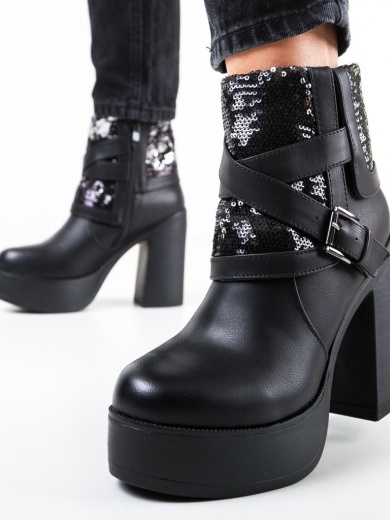 Botine Amalie Negre