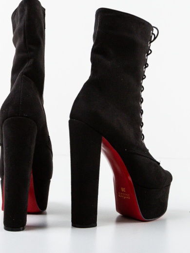 Botine dama Daxing Negre