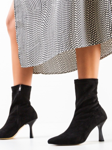 Botine dama Lely Negre