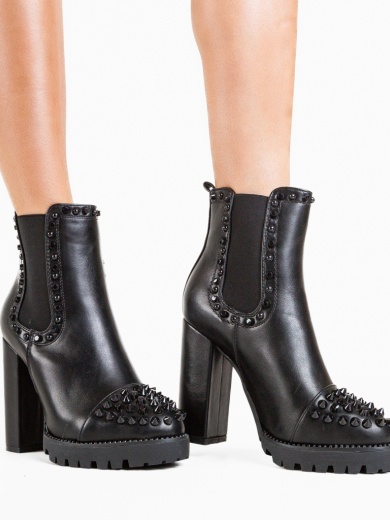 Botine dama Mendel Negre