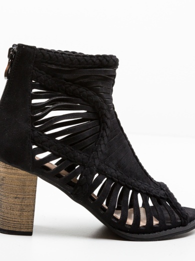 Botine Pear Negre