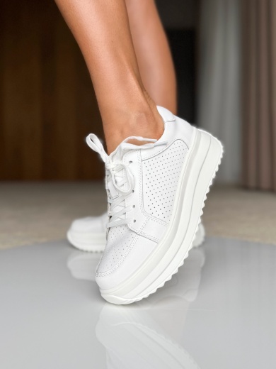 Pantofi Casual Cazmi Albi