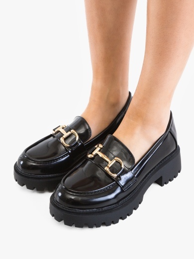 Pantofi casual dama Linese Negri