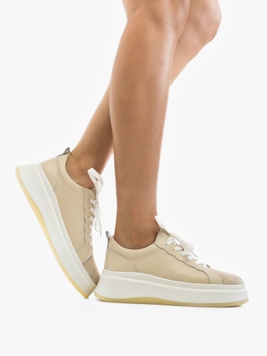 Pantofi Casual Priki Bej