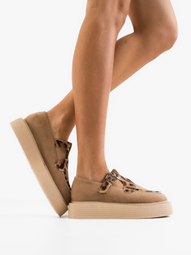 Pantofi Casual Teylar Bej