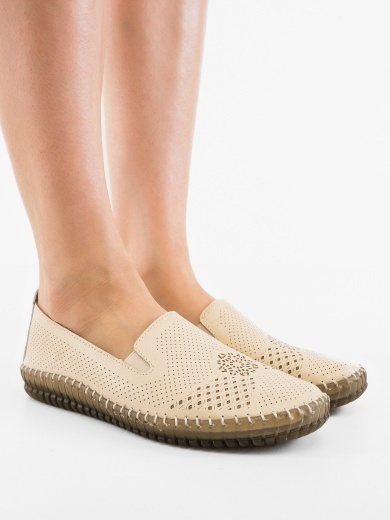 Pantofi Casual Zakrey Bej