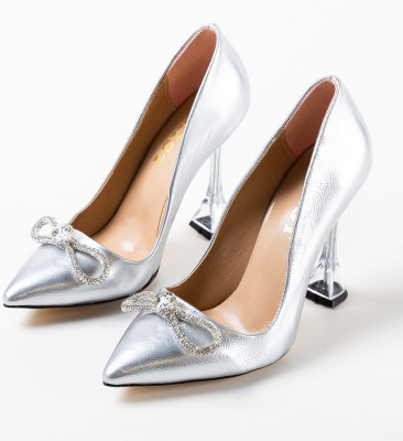 Pantofi dama Kyan Argintii
