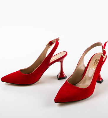 Pantofi dama Mercan Rosii