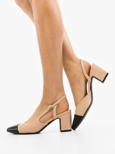 Pantofi dama Miles Nude