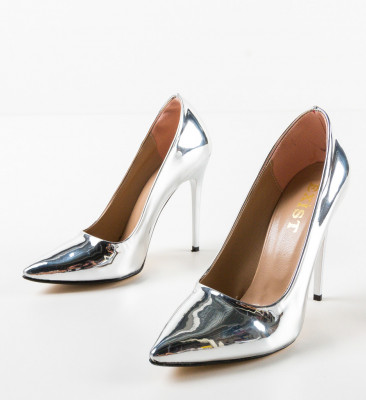 Pantofi dama Sonia Argintii