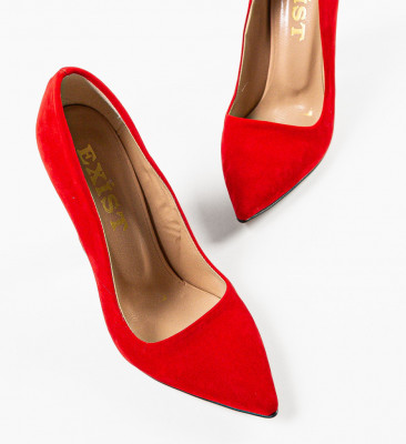 Pantofi dama Sorca Rosii