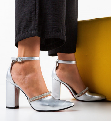 Pantofi dama Yanaba Argintii