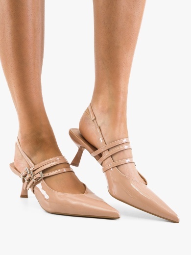 Pantofi dama Zybras Nude