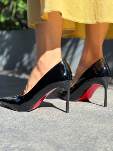 Pantofi stiletto dama Neybar Negri
