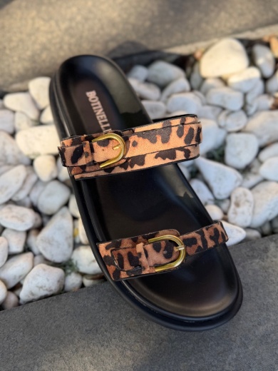 Papuci dama Meka Print
