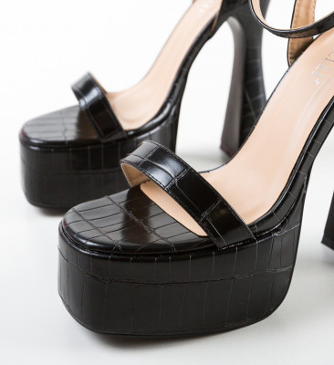 Sandale dama Obihama Negre
