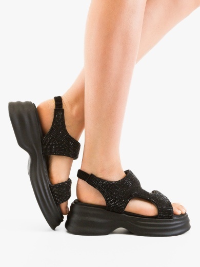 Sandale dama Temonia Negre