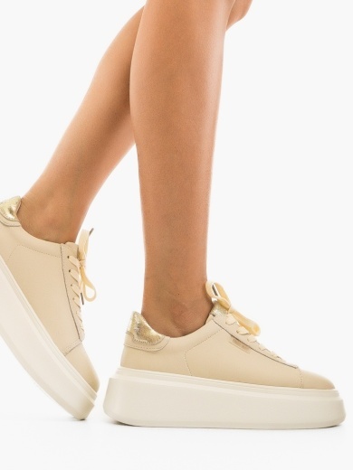 Sneakers dama Byva Bej