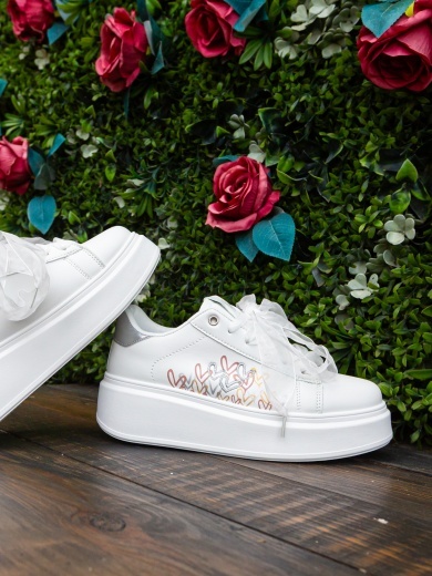 Sneakers dama Ilius Argintii