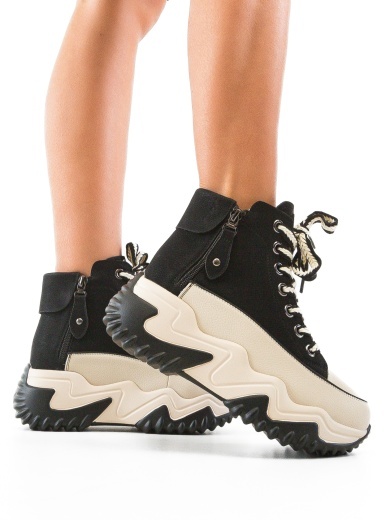 Sneakers dama Lammy Negre